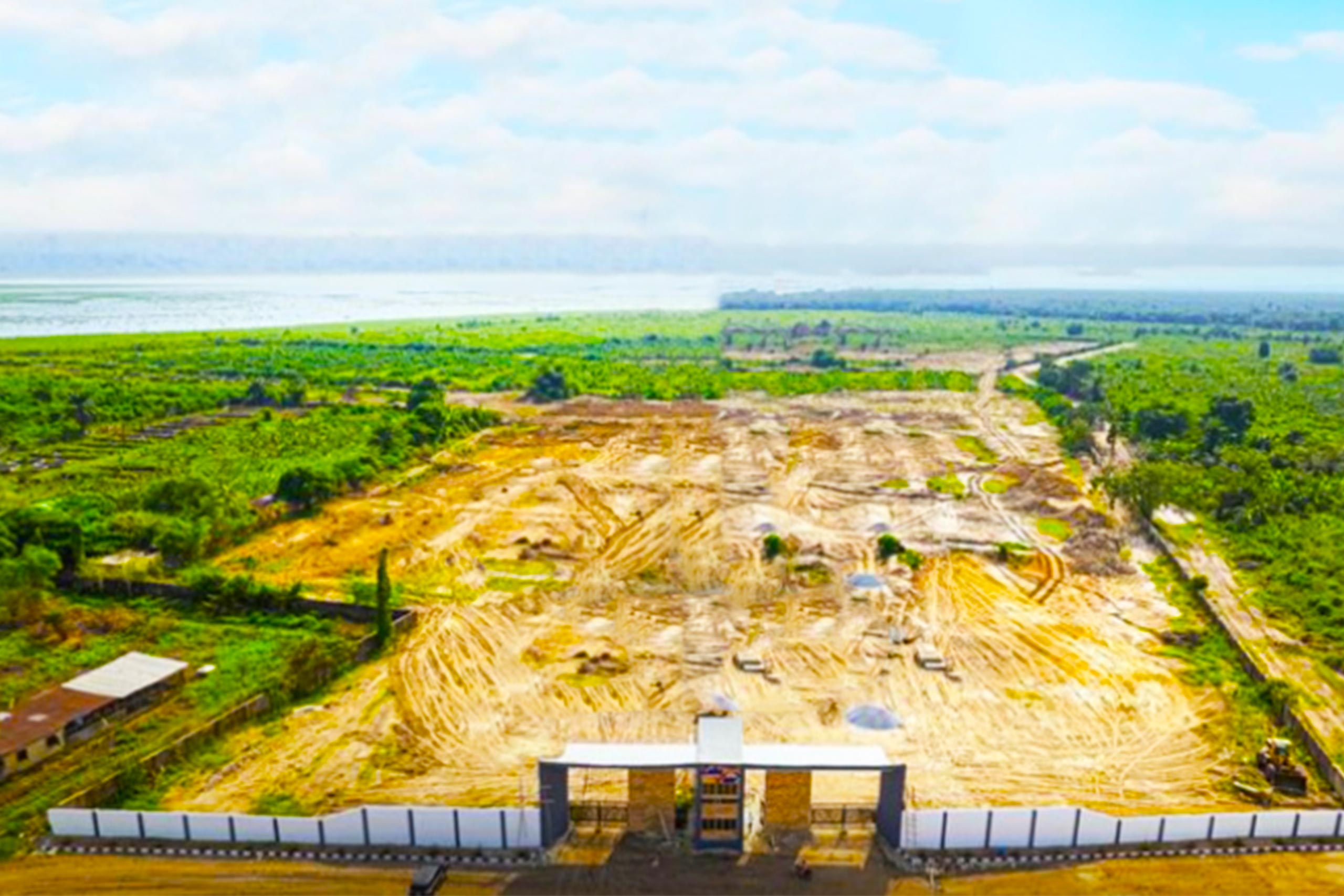 Open land view
